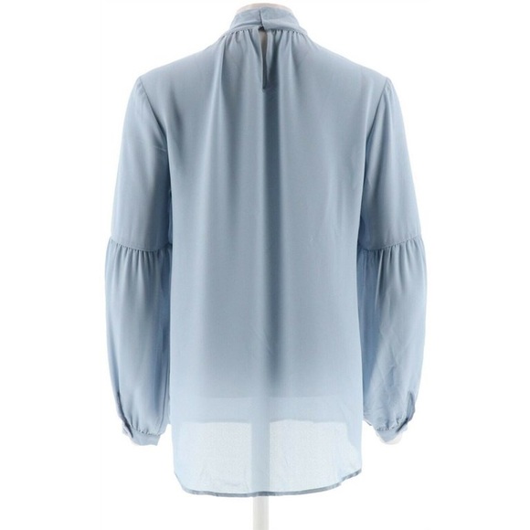 Laurie Felt with Keyhole Detail Woven Top - Picture 5 of 6